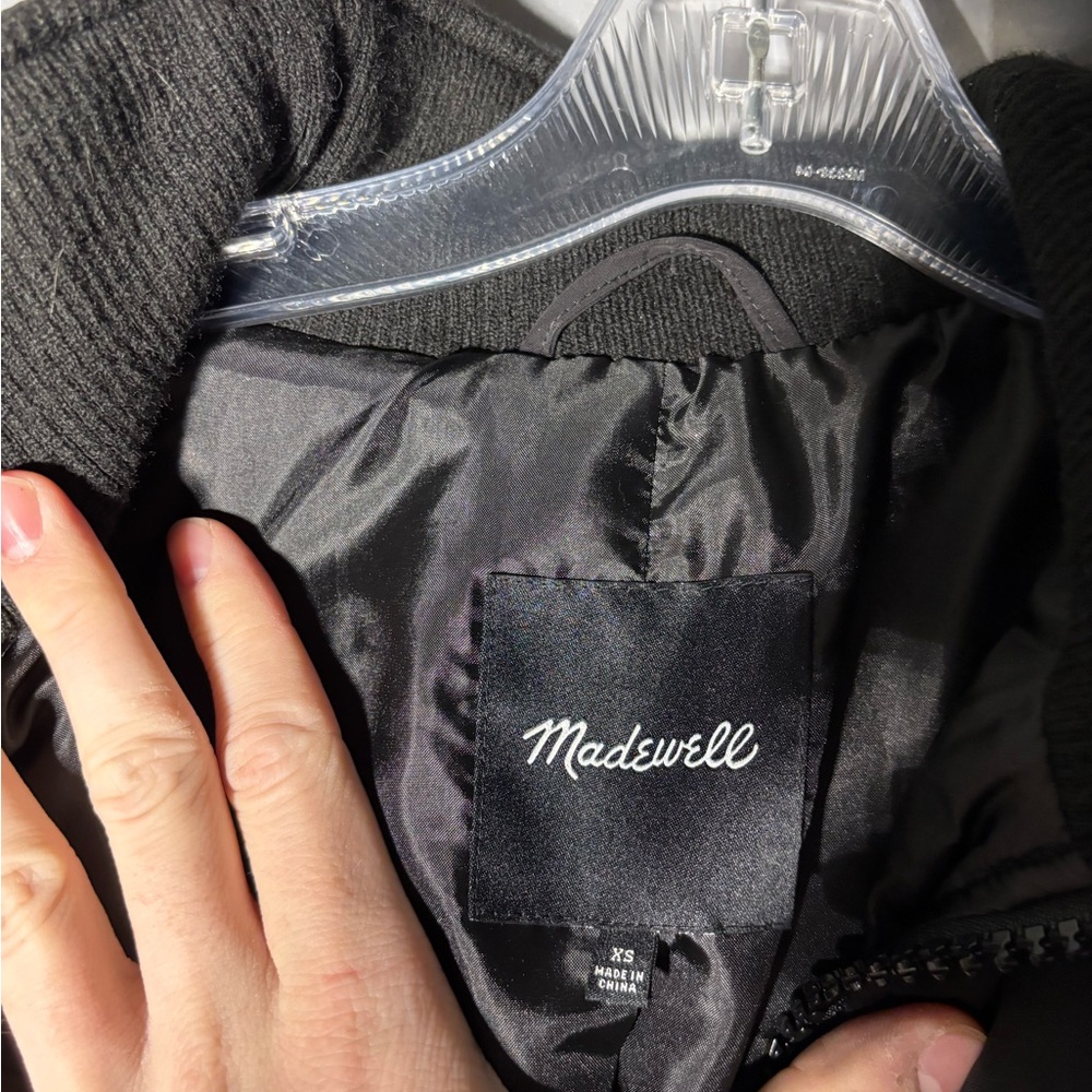 Madewell Quilted Hooded Puffer Parka Women’s Size XS - Picture 5 of 7
